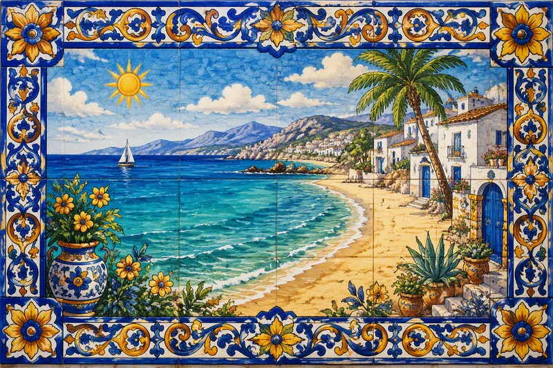 Turkoosi meri ja hiekkainen ranta Ibizalla