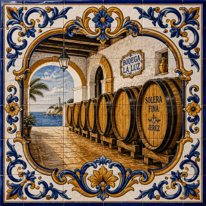 Perinteisiä viinitynnyreitä espanjalaisessa bodegassa Perinteisiä viinitynnyreitä espanjalaisessa bodegassa