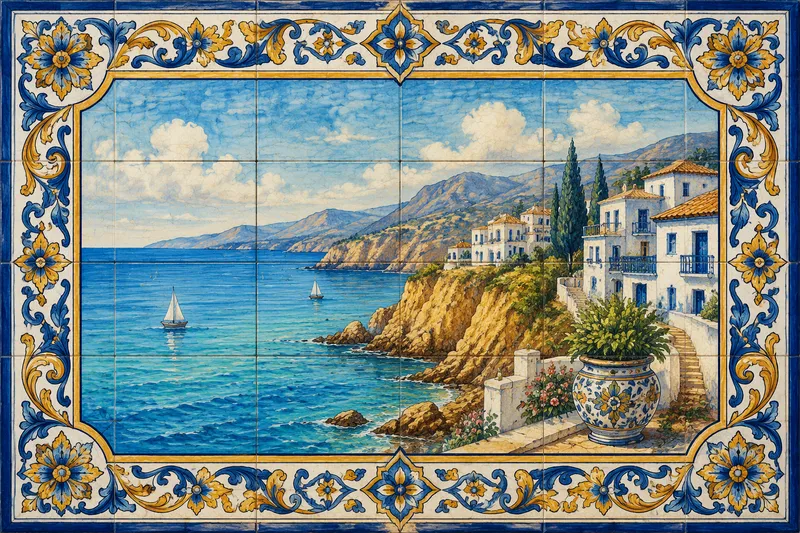 Mallorcan aurinkoinen rannikko ja turkoosi meri Mallorcan aurinkoinen rannikko ja turkoosi meri