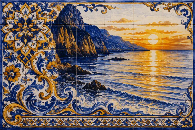 Auringonlasku Santa Ponsan rannalla Auringonlasku Santa Ponsan rannalla